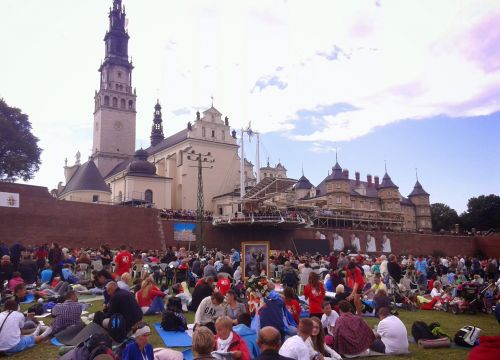 Wejście PPT na Jasną Górę 2014