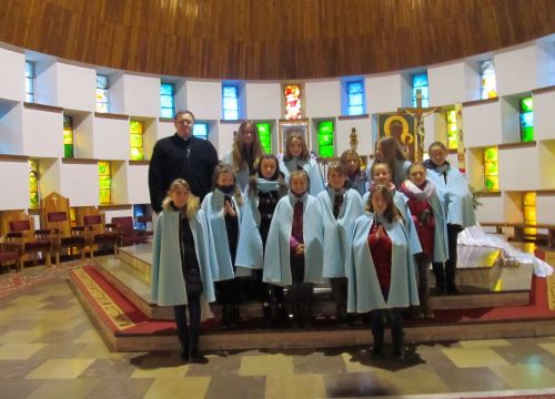 Przyjęcie do Dziewczęcej Służby Maryjnej 2015