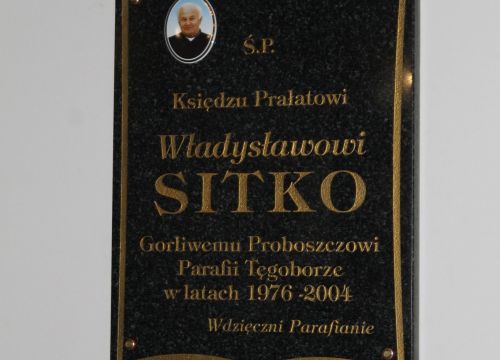 Pierwsza rocznica śmierci Ks. Prałata Władysława Sitko